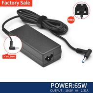 HP 65W laptop charger Ac Adapter for HP Pavilion x360 11 13 15, Envy x360 13 15 17, 15-f111dx 15-f211wm 15-f233wm 15-f278nr 15-r052nr 15-r132wm Power Cord 19.5V 3.33A Charging Cord