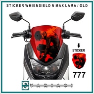 OLD N MAX VISOR STICKER - OLD VARIATION 777 - 784