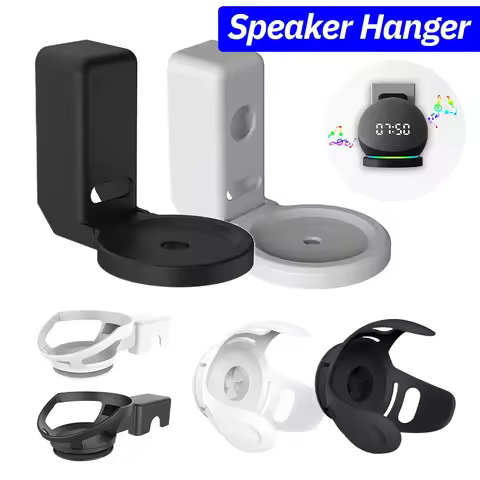 Echo Dot Wall Mount Holder For Amazon Alexa Echo Dot 4 5 3rd Generation Speaker Bracket With Cord Ma