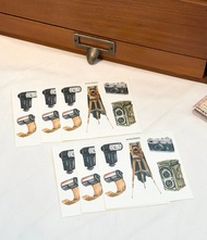 sensiary 攝影棚底片貼紙 v.2 (6張入)