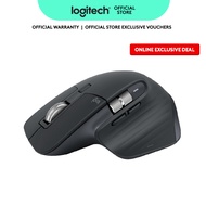 Logitech MX Master 3S (Bluetooth Version) - Wireless Performance Mouse with Ultra-fast Scrolling, Er