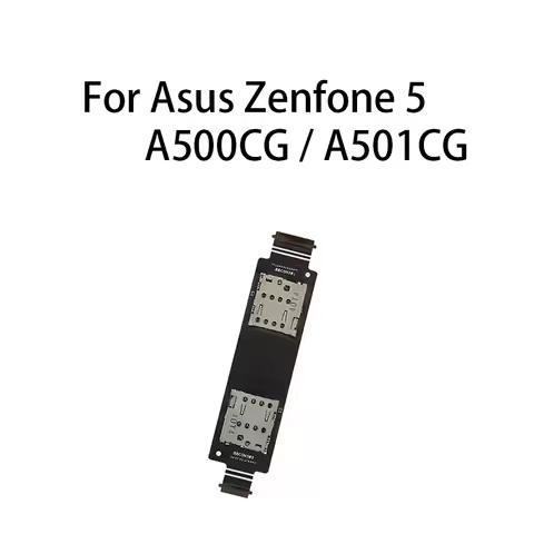 SIM Card & Micro SD Card Reader Flex Cable For Asus Zenfone 5 / A500CG / A501CG