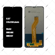 For HMD Crest Crest Max Aura Aura 2 ARC KEY LCD Display Touch Screen Digitizer Assembly Replacement
