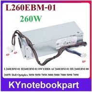 New Power Supply For Dell Optiplex 3050 3667 3668 5050 7050 3080 5080 7080 5090 L260EBM-01