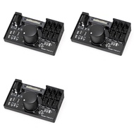 [PIA Store] Selected3X PWM Fan Speed Controller High Power DC Power 4Pin Fan Governor NAS Server Fan