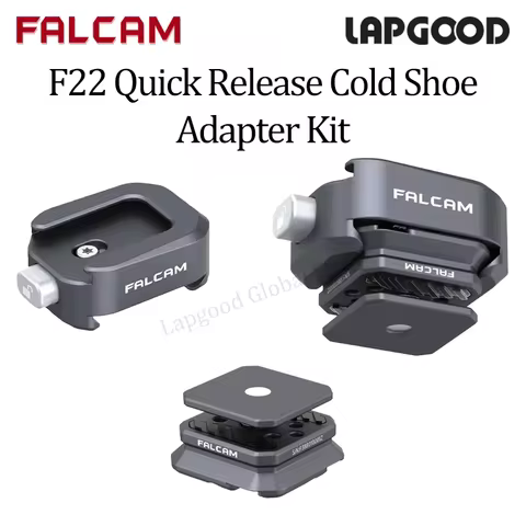 FALCAM F22 Quick Release Adapter System Cold Shoe Adapter for Nikon Canon Sony DSLR Camera Cage Trip