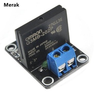 1ช่อง5V DC Solid State Relayโมดูลบอร์ดLow Trigger G3MB-202Pรีเลย์SSR 240V AC 2AสำหรับArduino PLC Con