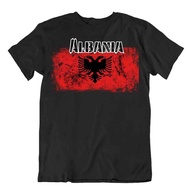 Albania Tshirt Tee Flag Souvenir Travel Tshirt Flag