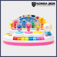 ★PINKFONG★ Baby Shark Children's Song (Korean) Karaoke Toy Set Figures Microphone Melody Light Play Set for Baby Toddler Kids /Koreajedi