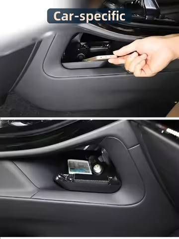 Car Central Control Lower Compartment Storage Box Interior Stowing Tidying Accessories for Land Rove