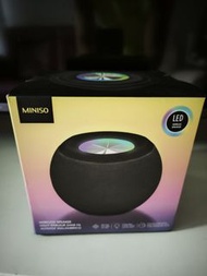 全新MINISO LED 無線藍牙喇叭 300mAh