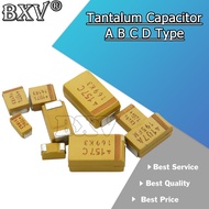 10PCS C Type Tantalum Capacitor 100uf 150uf 220uf 330uf 470uf 680uf 6V 6.3V 10V 16V 25V 35V 50V 4.7/