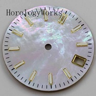 28.5mm Sterile Dial Luminous Fit NH35 NH34 Movement Fit 3/3.8/4.2 Oclock Crown Gold Pink Silver Blue