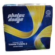 Phelps Dodge 3.5mm THHN AWG 12/7 THWN Copper Wire White Pre-Cut 10 to 50 Meters