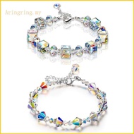 ARIN Beautiful Crystal Handmade Bracelets Wristband Chic for Fiancee Wife