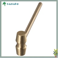 TAMAKO Gavel, Brass Yellow Hammer, Lawyer Courtroom Gavel Company