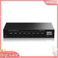 2.5Gb 8 Port Network Switch 2.5Gbps Unmanaged Ethernet Switch with 10Gb SFP+ Slot Home Lab Small Set