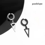 GUADALUPE Korean Style Ear Cuff Geometric Cool Female Hip Hop Fake Piercing Drop Earring Non-Piercin