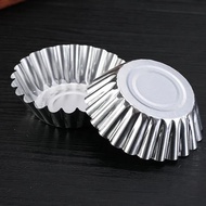 Disposable Tinfoil Cup Baking Chrysanthemum Cup Mold Aluminum Foil Cup Egg Tart Cup Cake Base Egg Ta