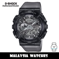 (OFFICIAL WARRANTY) Casio G-Shock GM-110MF-1A Midnight Fog Stainless Steel Case Black Resin Watch GM
