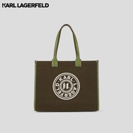 Karl Lagerfeld - K/SKUARE LARGE FELT TOTE BAG 236W3033 กระเป๋าถือ