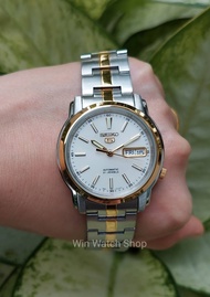 นาฬิกา Seiko 5 Automatic รุ่น SNLK84K1 นาฬิกาผู้ชายสายแสตนเลส สองกษัตริย์ ของแท้ 100% รับประกันสินค้า 1ปี