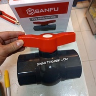 Pvc ball valve 2 1/ 2" (DN 65) 2.5" inch compactSW