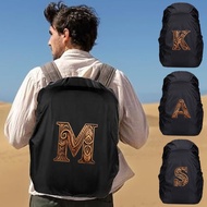 Waterproof Backpack Rainproof 20-70L Outdoor Camping Ultralight Backpack Wooden Letter Print