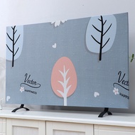 32 inch -65 inch  tv cover  stretch fabric  55 inch ultra-thin LCD monitor cover  43 inch 75 inch desktop hanging flat curved home decoration TV dust cover