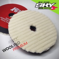 Wool Pad Premium R2 Wool Car Polish size 6 - 7 inches with Velcro