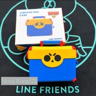 Line Friends x 荒野亂鬥 Brawl Stars AirPodns殼 藍牙耳機保護套 藍牙耳機 卡通套