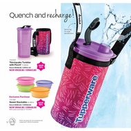 Tupperware Thirstquake Tumbler with pouch 900ml - Purple