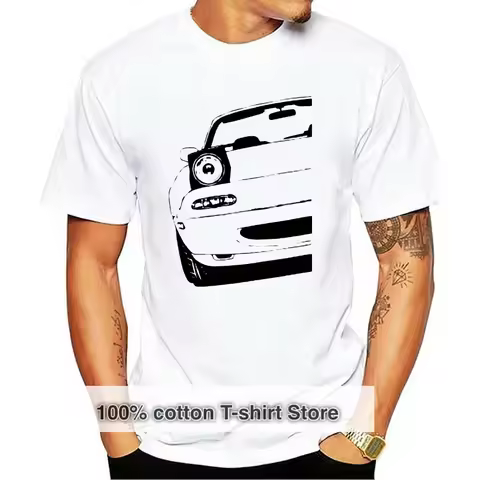 Hot Sale Super Fashion Summer Man T Shirt Good Quality Mx-5 Na Nc Rx-8 Miata Shirt Man Racer Drift J