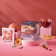【果島栽香】桑桃國寶茶果萃 8包/盒 無咖啡因 國寶茶 水蜜桃乾