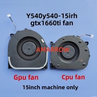 Laptop CPU Cooler Fan for Lenovo Y540-15IRH Y540-17IRH GTX1660Ti Y7000 2019