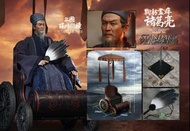 售全新啡盒未開Inflames Toys 1/6 諸葛亮中年連戰車標準套裝