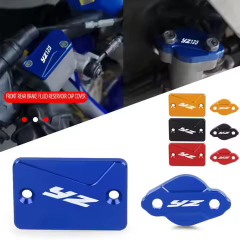 FOR YAMAHA WR250F 2003-2016 WR450F 2004-2015 2014 2013 2012 Front Rear Brake Fluid Reservoir Cover C