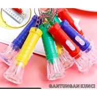 GANTUNGAN 1 Pcs LED Flashlight Keychain LED Flashlight Keychain