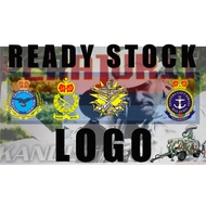 LOGO READY STOCK ATM ATD NAVY AIRFORCE INNER LORENG INNER HITAM