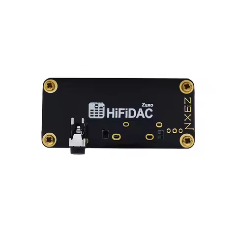 HiFi DAC Zero HAT for Raspberry Pi Zero W/Raspberry Pi Zero 2W PCM5122 Volumio MoodeAudio
