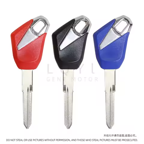 1Pcs New Blank Key Motorcycle Replace Uncut Keys For KAWASAKI NINJA250 ZX250R EX250 Versys-X300 NINJ