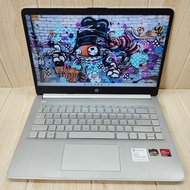 Dijual Laptop Hp 14s-Fq0xxx Amd ryzen 3 ram 8gb ssd 512gb mulus