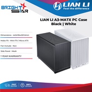 LIAN LI A3-mATX PC Case - Black | White