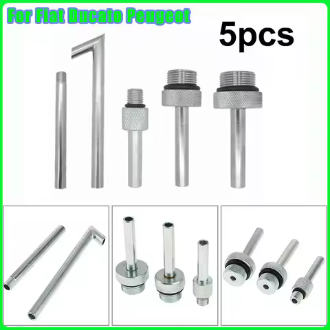 5Pcs For VW AUDI 722.9 DSG CVT 09G Transmission Oil Filling Tool Set Oil Filler Adapter