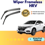 HRV Wiper Frameless Banana Rubber Car Window Broom 1 Set Honda HRV Wiper Rubber Variations