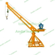 Crane Mini Winch Hoist Katrol Mesin Pengangkat Derek 1Ton - 380v