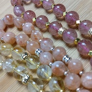Tasbih Mini 33 butir Batu Citrine Asli Travel Friendly