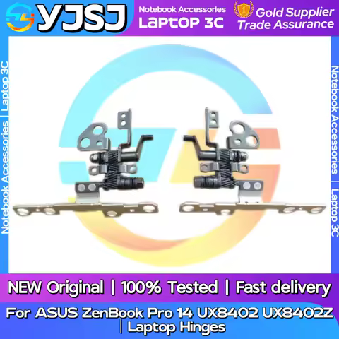 New Original Laptop Notebook Hinges For ASUS ZenBook Pro 14 UX8402 UX8402Z LCD Screen Hinge LCD shaf