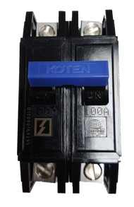 Circuit Breaker 100A 2 Pole Bolt-on ( Koten) Circuit Breakers