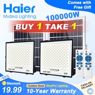 BUY 1 TAKE 1 Lampu solar outdoor 50000W Solar Light LED Flood Light Outdoor Street Light IP67 Waterp